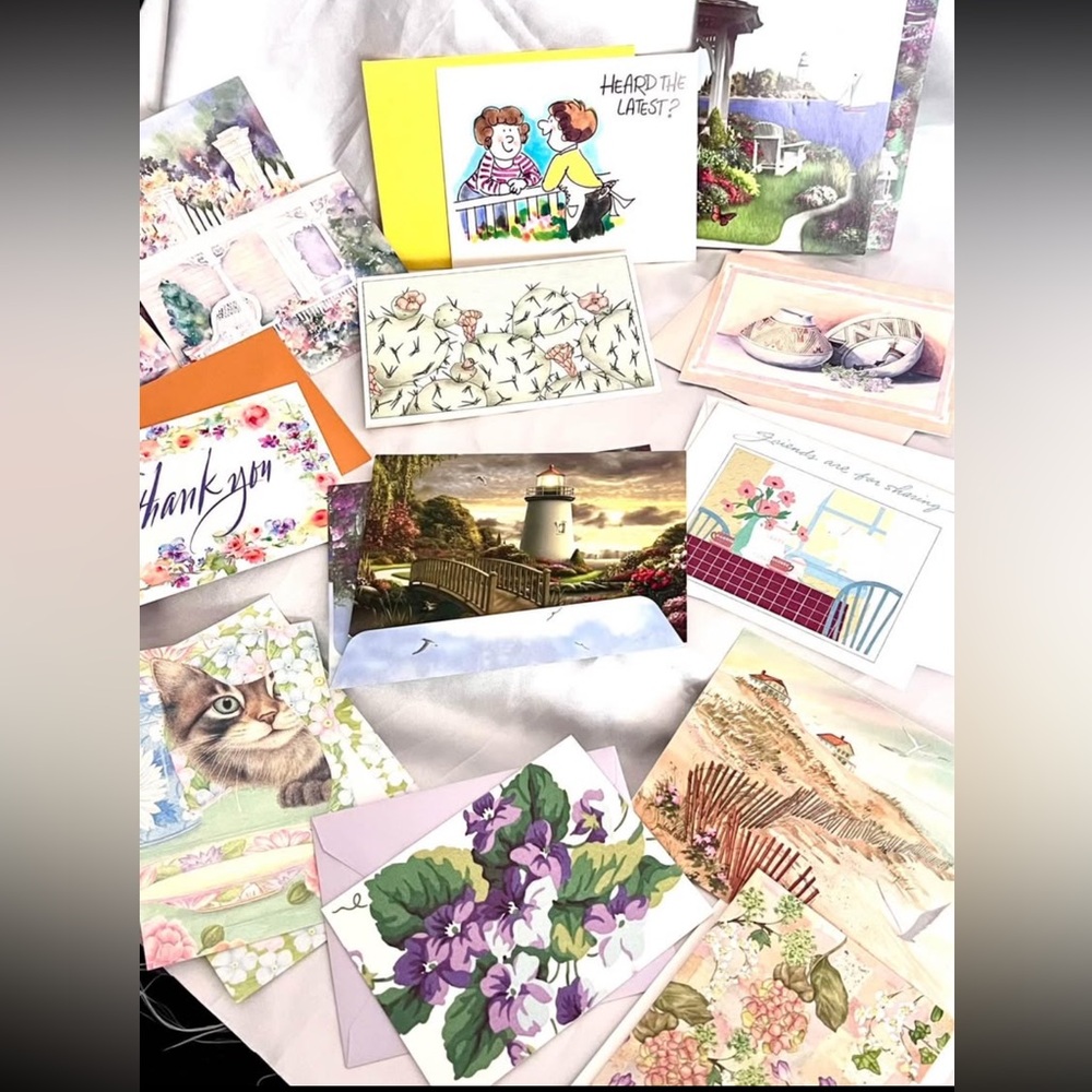 Notecards Assorted Set of 12 New Cards Use for your Posh Sales! - Picture 1 of 9